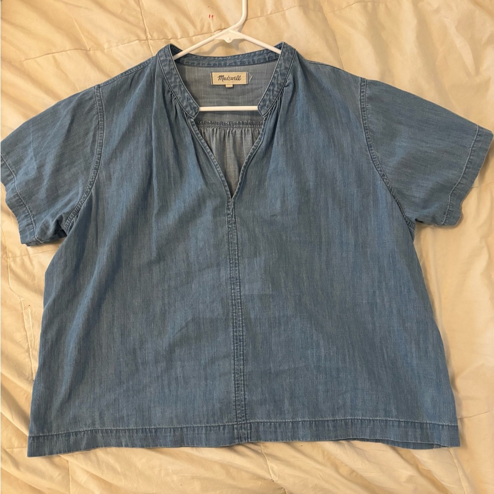 Madewell Light Blue Denim Shirt